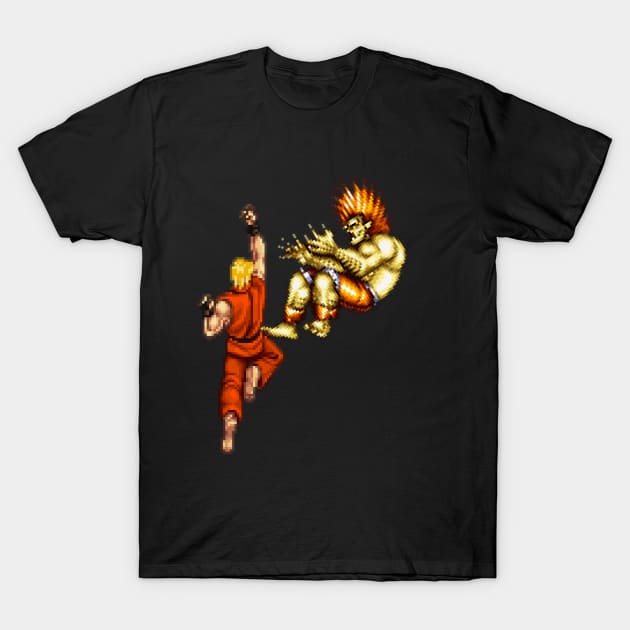 Street Fighter Ken T-Shirt by STUFFnTHINGS